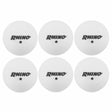 1-STAR TABLE TENNIS BALLS, PACK OF 6 WHITE