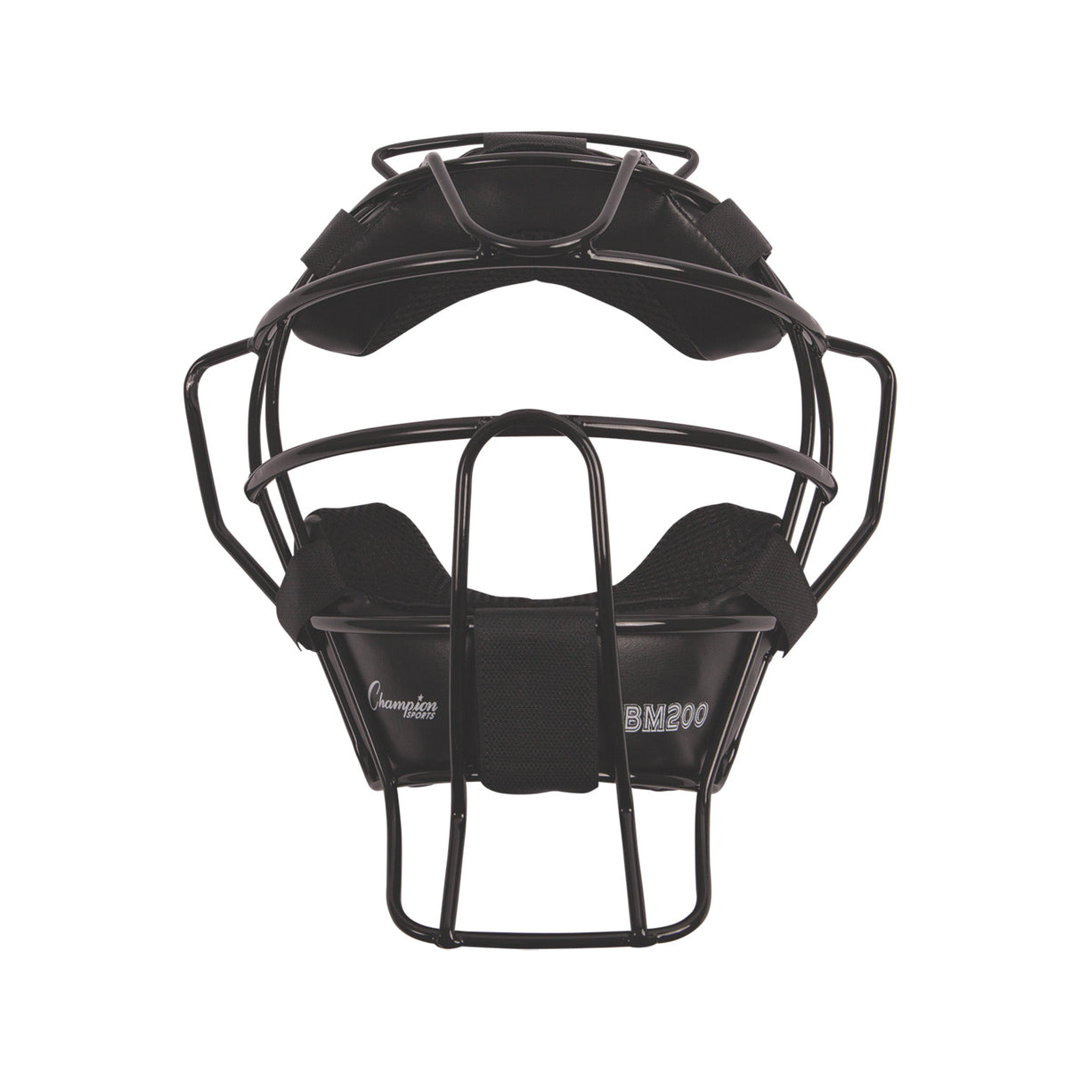 ULTRA LIGHTWEIGHT UMPIRE FACE MASK WITH DRYTEK BLACK