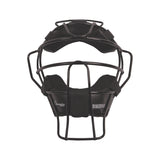 ULTRA LIGHTWEIGHT UMPIRE FACE MASK WITH DRYTEK BLACK
