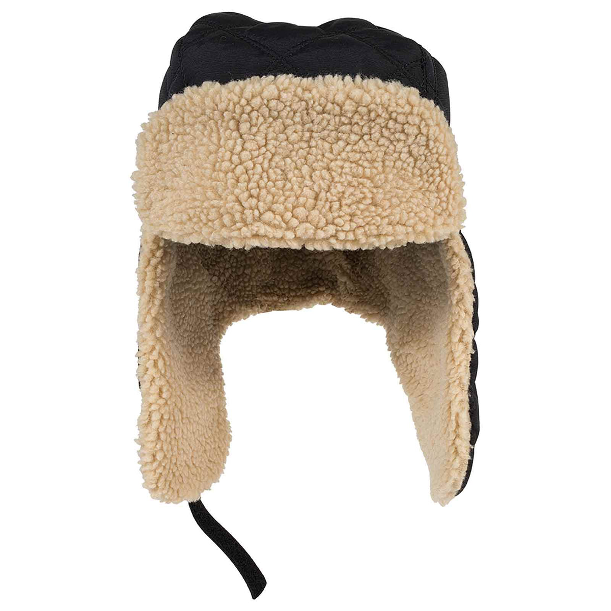 OTTO CAP 3 Panel Trapper Hat OTTO 163-1183 Otto Cap 003 - Black M