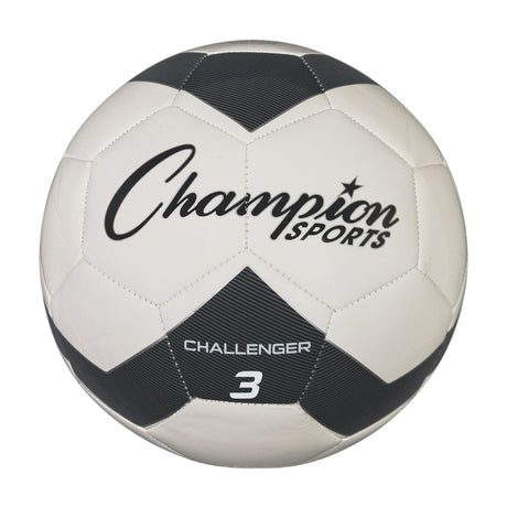CHALLENGER SOCCER BALL, SIZE 3 BLACK