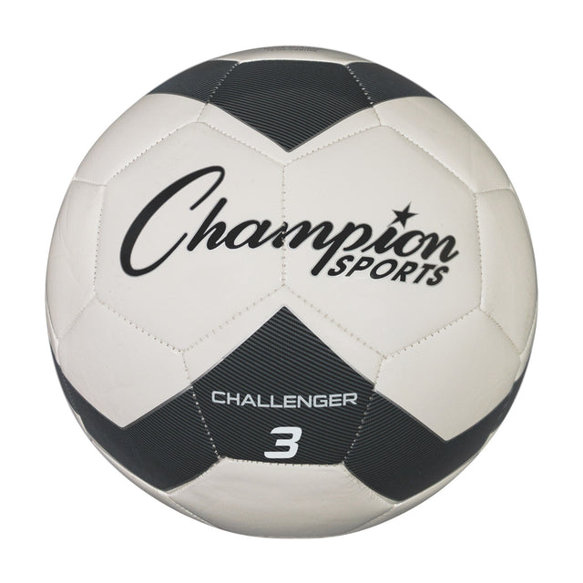 CHALLENGER SOCCER BALL, SIZE 3 BLACK