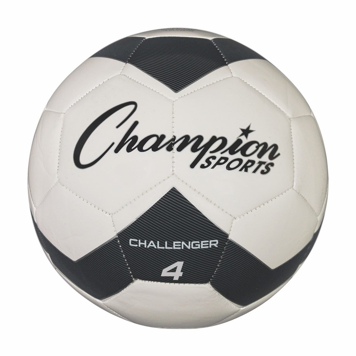 CHALLENGER SOCCER BALL, SIZE 4 BLACK