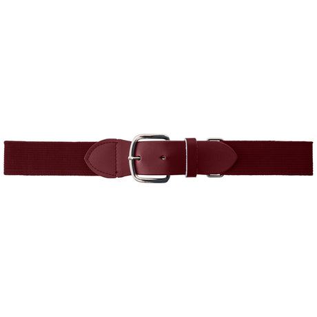 UNIFORM BELT, YOUTH CARDINAL RED