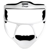 MAGNESIUM SOFTBALL FACEMASK ADULT/WHITE