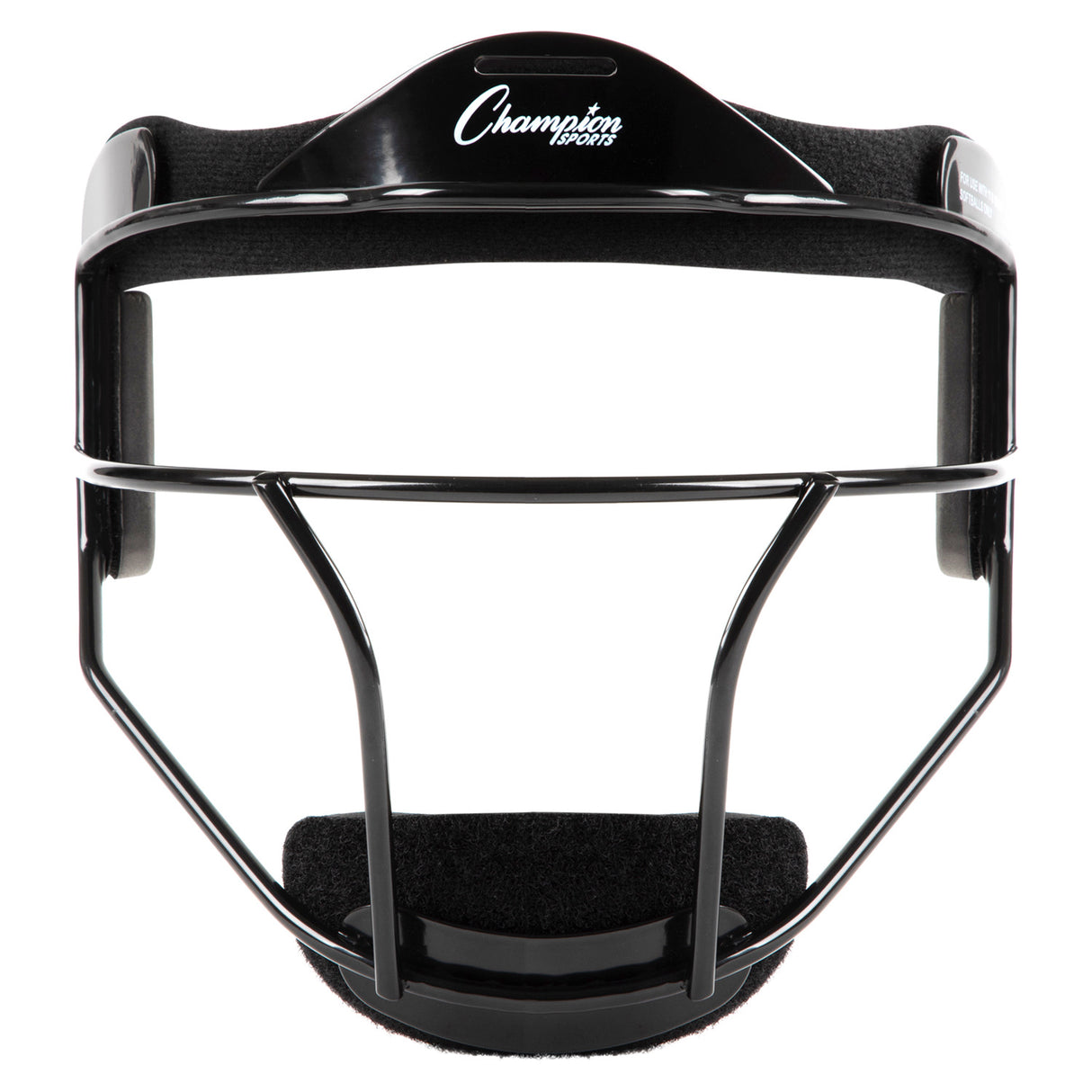 SOFTBALL FIELDER'S FACE MASK ADULT/BLACK