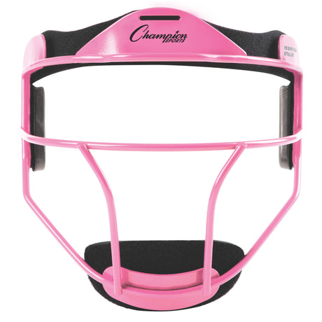 SOFTBALL FIELDER'S FACE MASK ADULT/PINK