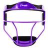 SOFTBALL FIELDER'S FACE MASK ADULT/PURPLE