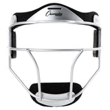 SOFTBALL FIELDER'S FACE MASK ADULT/SILVER