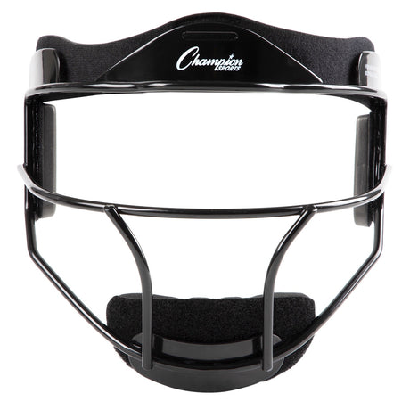 SOFTBALL FIELDER'S FACE MASK YOUTH/BLACK