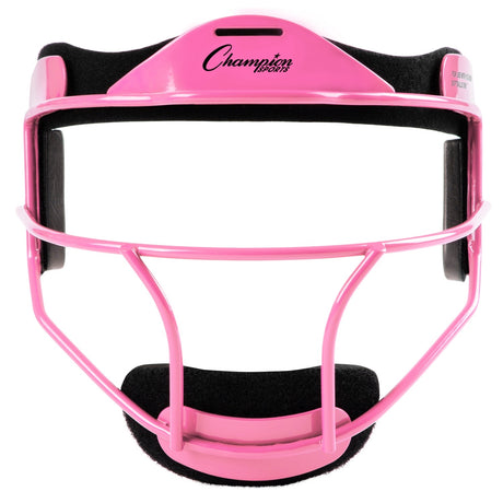 SOFTBALL FIELDER'S FACE MASK YOUTH/PINK