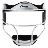 SOFTBALL FIELDER'S FACE MASK YOUTH/SILVER