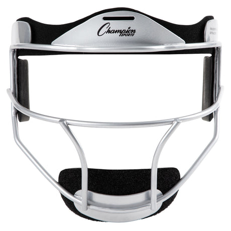 SOFTBALL FIELDER'S FACE MASK YOUTH/SILVER