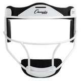 SOFTBALL FIELDER'S FACE MASK YOUTH/WHITE