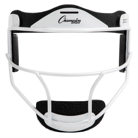SOFTBALL FIELDER'S FACE MASK YOUTH/WHITE