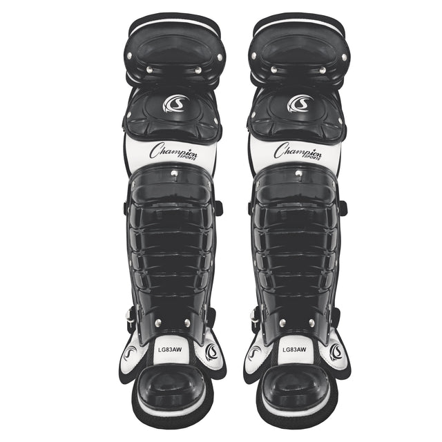 DOUBLE KNEE BASEBALL SHIN GUARDS WITH WINGS 13" L, AGES 9-12