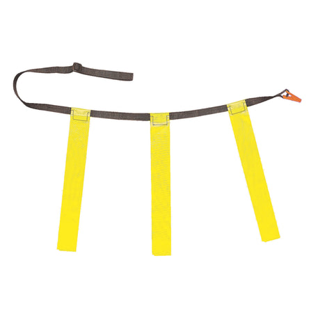 TRIPLE FLAG FOOTBALL SET, ADULT YELLOW