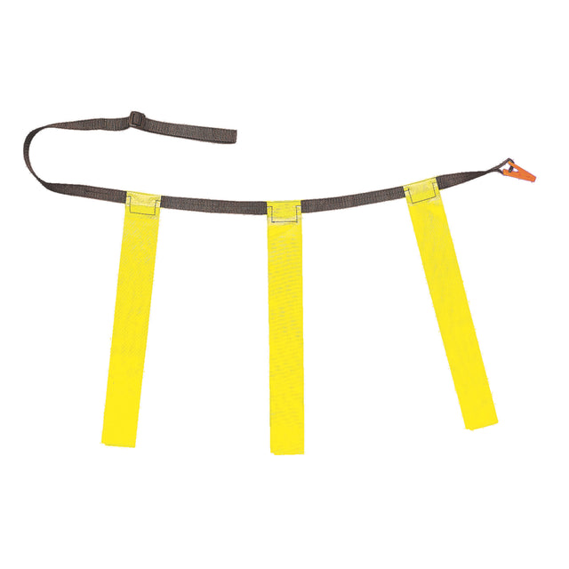 TRIPLE FLAG FOOTBALL SET, ADULT YELLOW