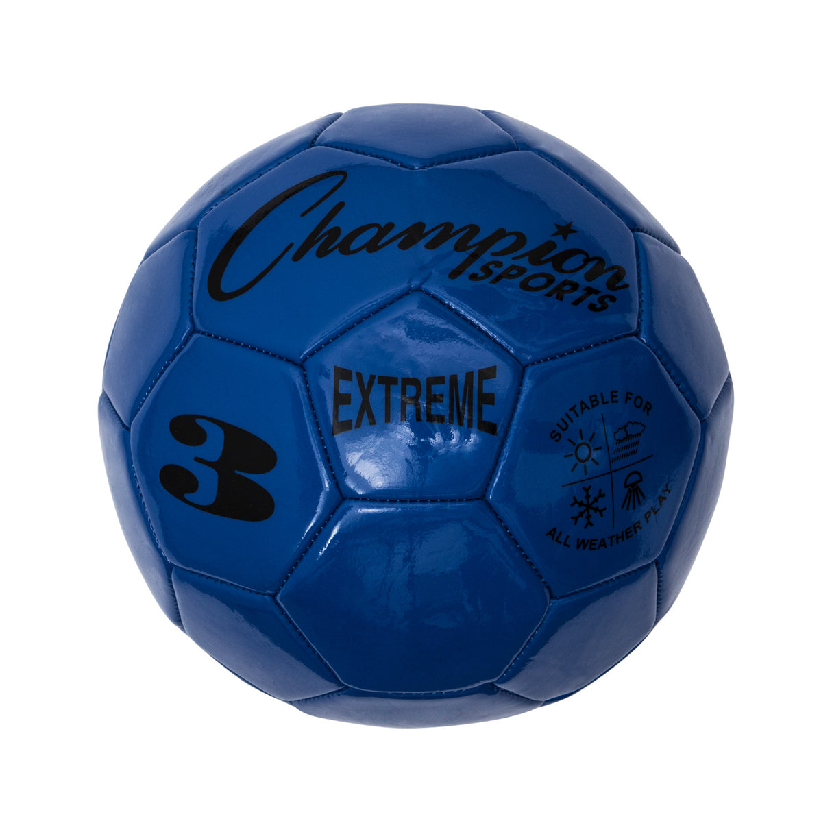 EXTREME SOCCER BALL, SIZE 3 BLUE