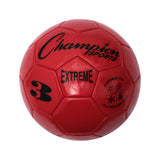 EXTREME SOCCER BALL, SIZE 3 RED