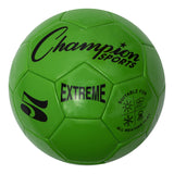 EXTREME SOCCER BALL, SIZE 5 GREEN