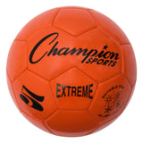 EXTREME SOCCER BALL, SIZE 5 ORANGE