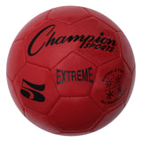 EXTREME SOCCER BALL, SIZE 5 RED
