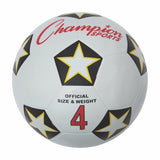 RUBBER COVER SOCCER BALL SIZE 4