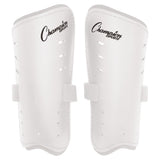 MOLDED SHIN GUARDS 7" WHITE