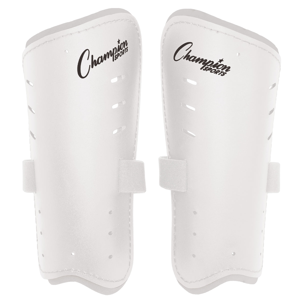 MOLDED SHIN GUARDS 8" WHITE