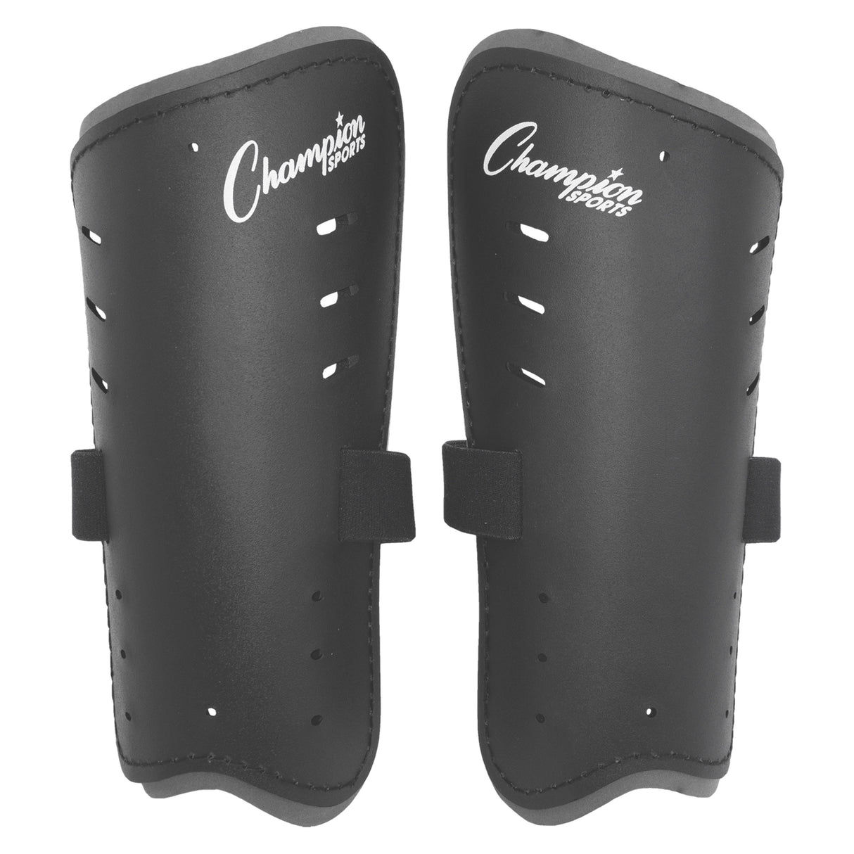 MOLDED SHIN GUARDS 8" BLACK