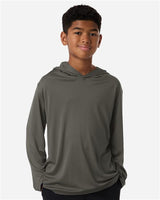 All-Sport Performance Youth Pro-Lock Performance Hooded Long Sleeve T-Shirt