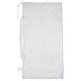 MESH EQUIPMENT BAG WITH SHOULDER STRAP WHITE