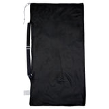 MESH EQUIPMENT BAG WITH SHOULDER STRAP BLACK