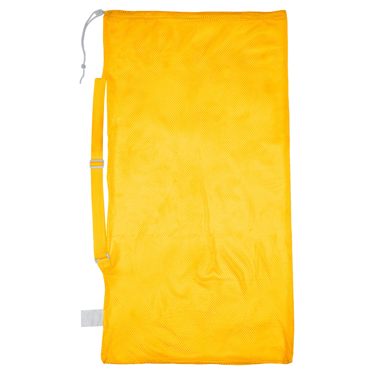 MESH EQUIPMENT BAG WITH SHOULDER STRAP GOLD