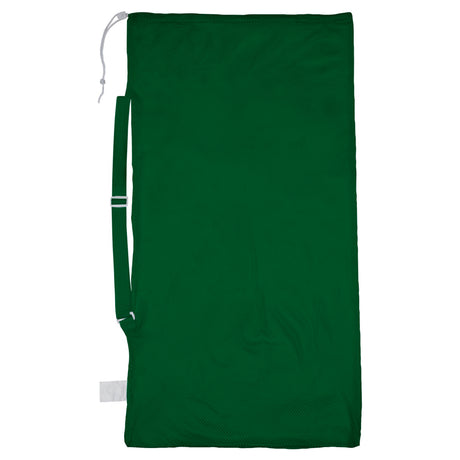 MESH EQUIPMENT BAG WITH SHOULDER STRAP GREEN