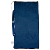 MESH EQUIPMENT BAG WITH SHOULDER STRAP NAVY BLUE