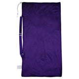 MESH EQUIPMENT BAG WITH SHOULDER STRAP PURPLE