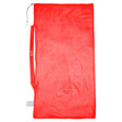 MESH EQUIPMENT BAG WITH SHOULDER STRAP RED