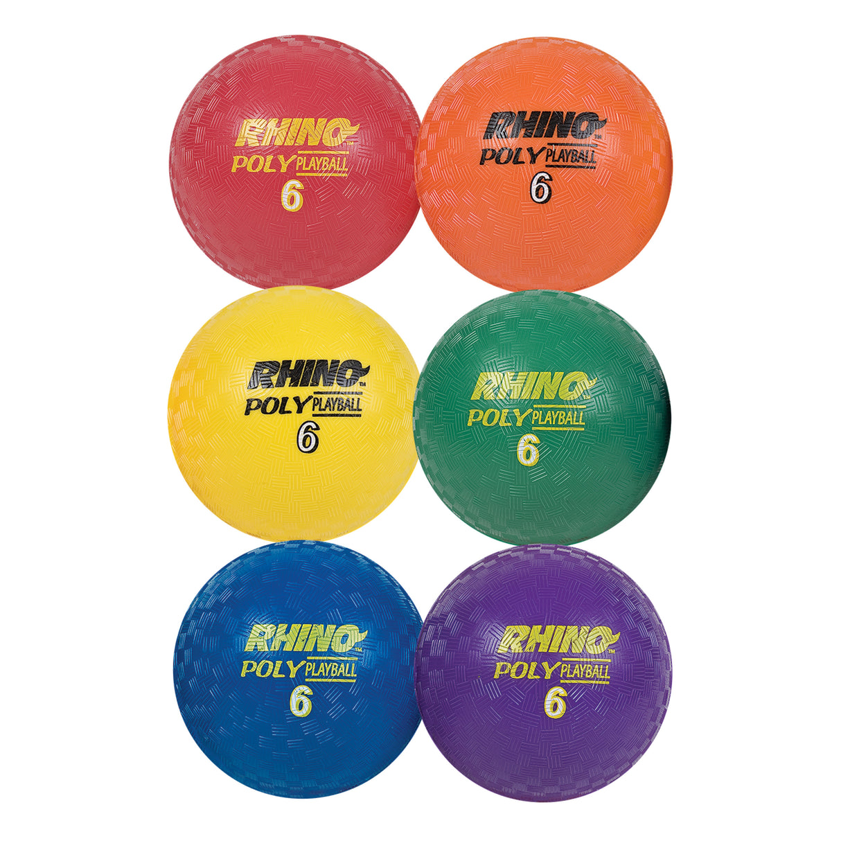 POLY PLAYGROUND BALL SET 6" D