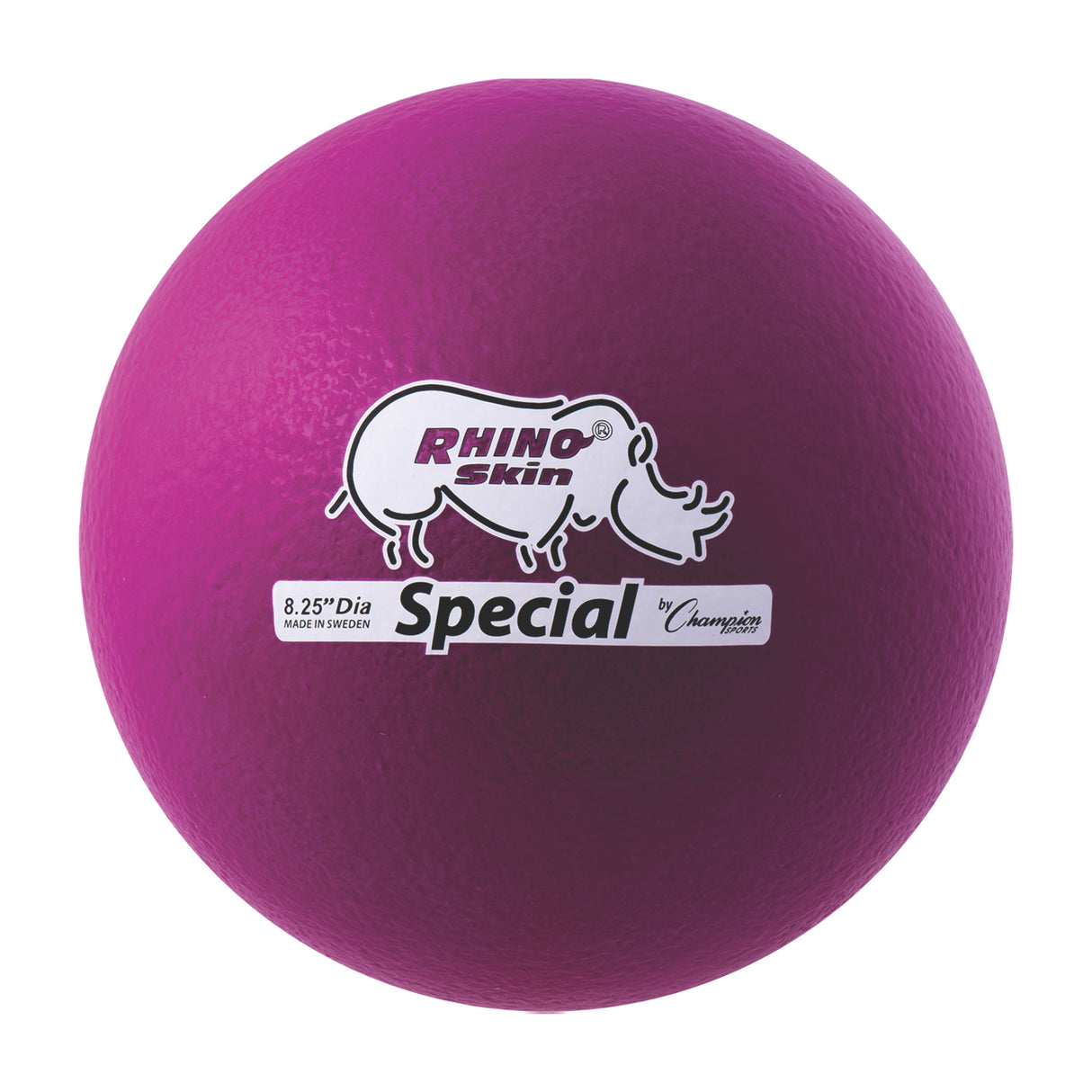 8.5" RHINO SKIN MEDIUM BOUNCE DODGEBALL NEON PURPLE