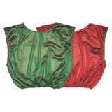 REVERSIBLE SCRIMMAGE VEST, ADULT GREEN/RED