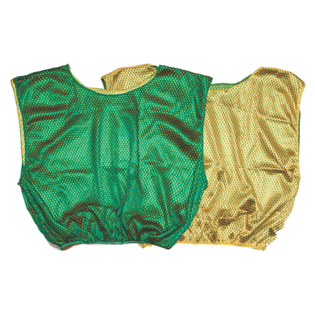 REVERSIBLE SCRIMMAGE VEST, ADULT YELLOW/GREEN