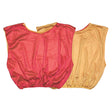REVERSIBLE SCRIMMAGE VEST, ADULT YELLOW/RED
