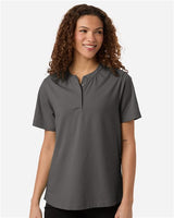 Joe's USA Women's Seaton Pebble Textured Polo