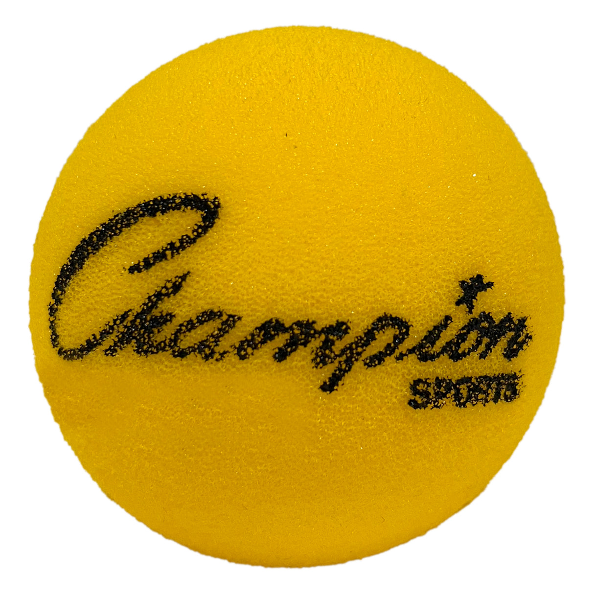 HIGH-BOUNCE UNCOATED FOAM BALL 3.5" D