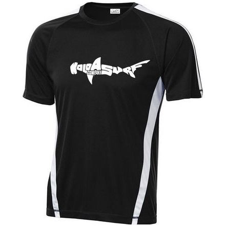 Koloa Surf Co. SHARK Logo Moisture Wicking Athletic T-Shirts