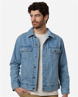 Harriton Unisex Cooper Denim Jacket - Harriton M75