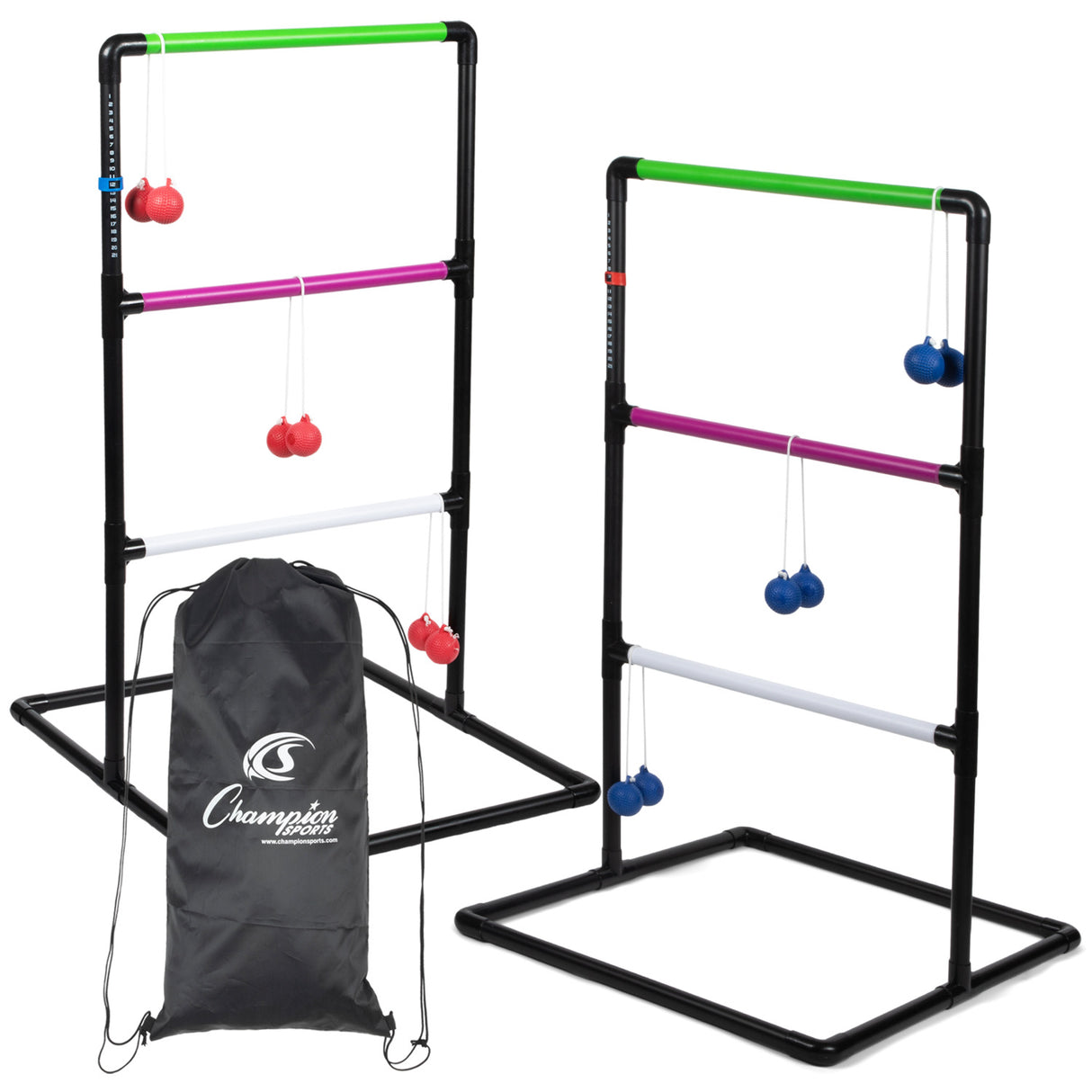 LADDER BALL GAME SET BLACK FRAME
