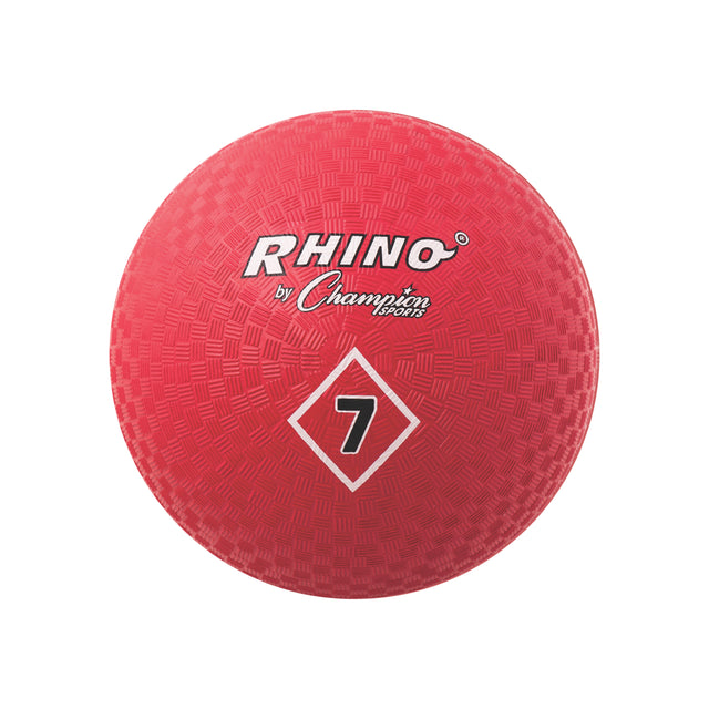 PLAYGROUND BALL, RED 7" D